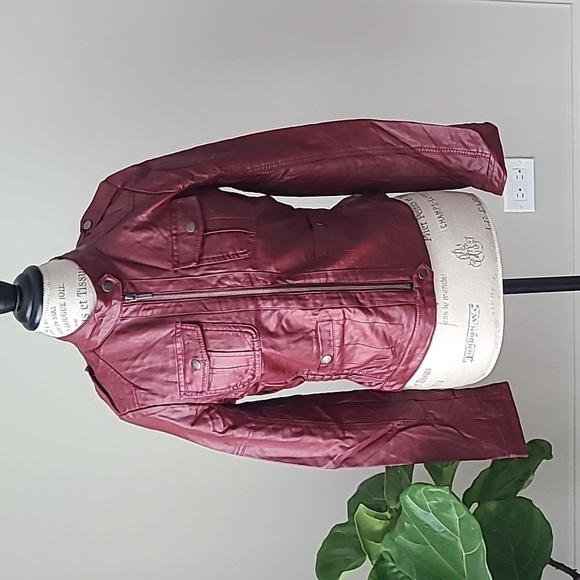 Bernardo faux leather  jacket women's size S (c9) - Picture 1 of 7